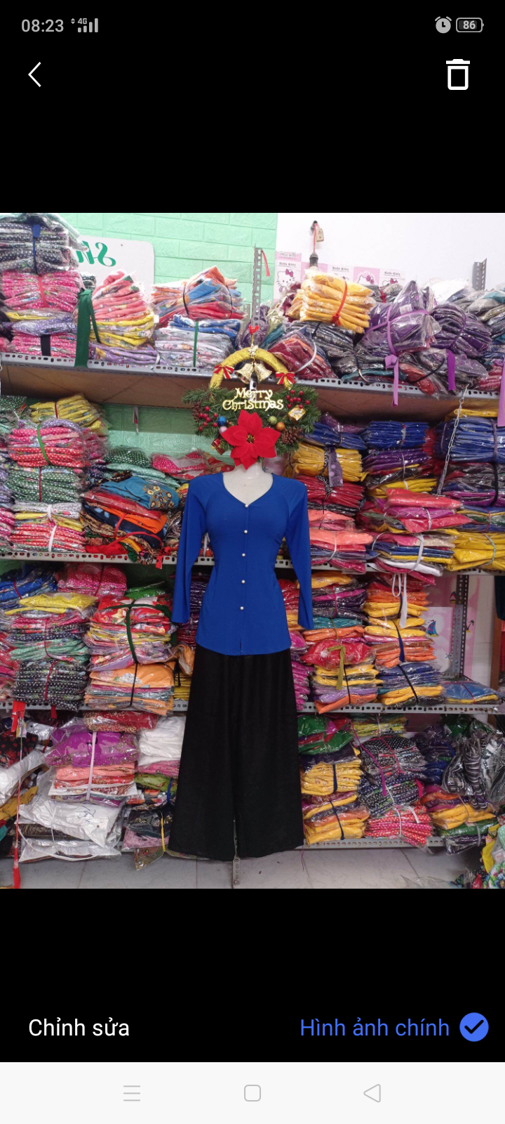 áo bà ba trơn có kèm quần  (