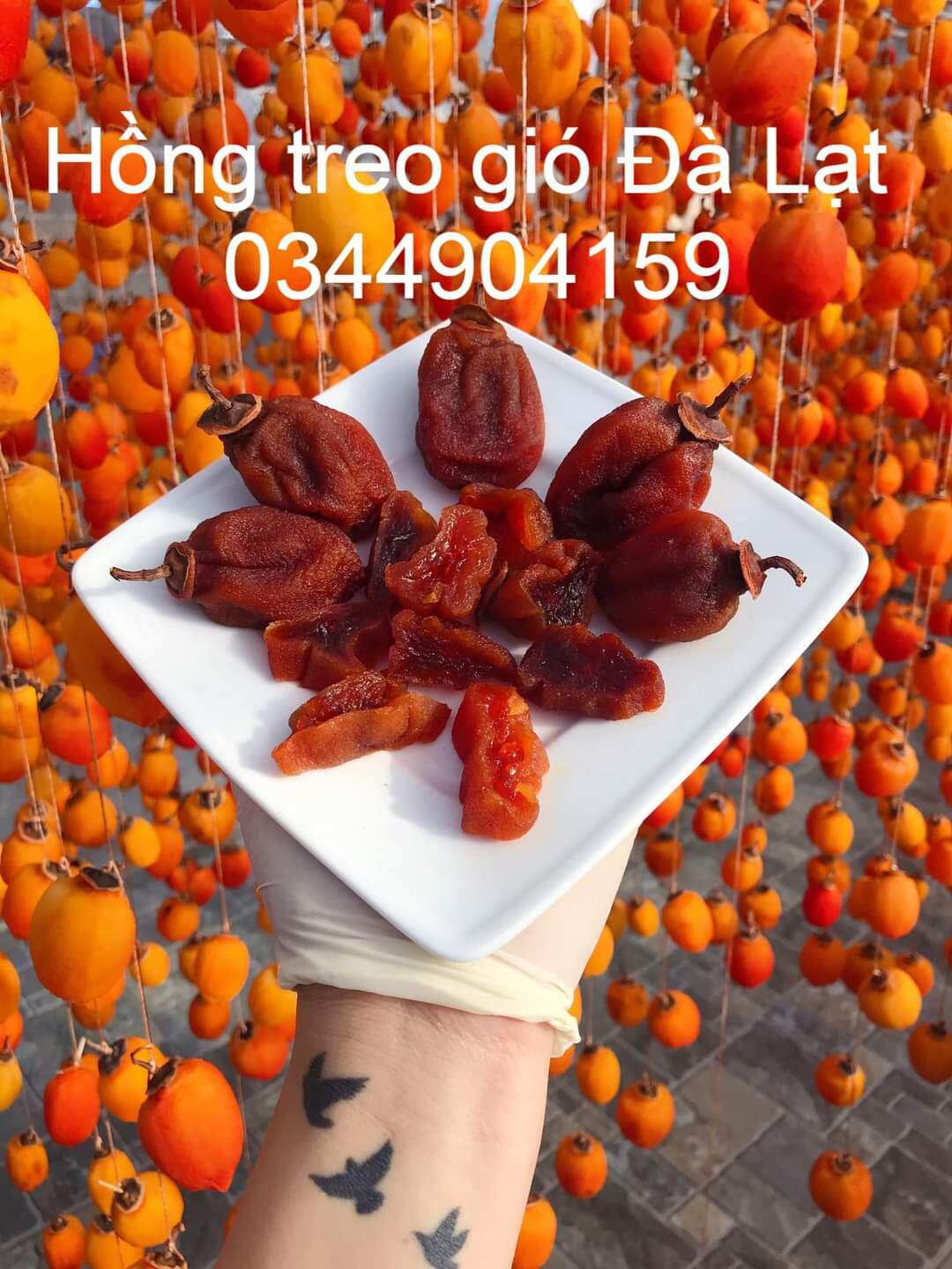 Hồng treo gió chuẩn Đà Lạt 500g