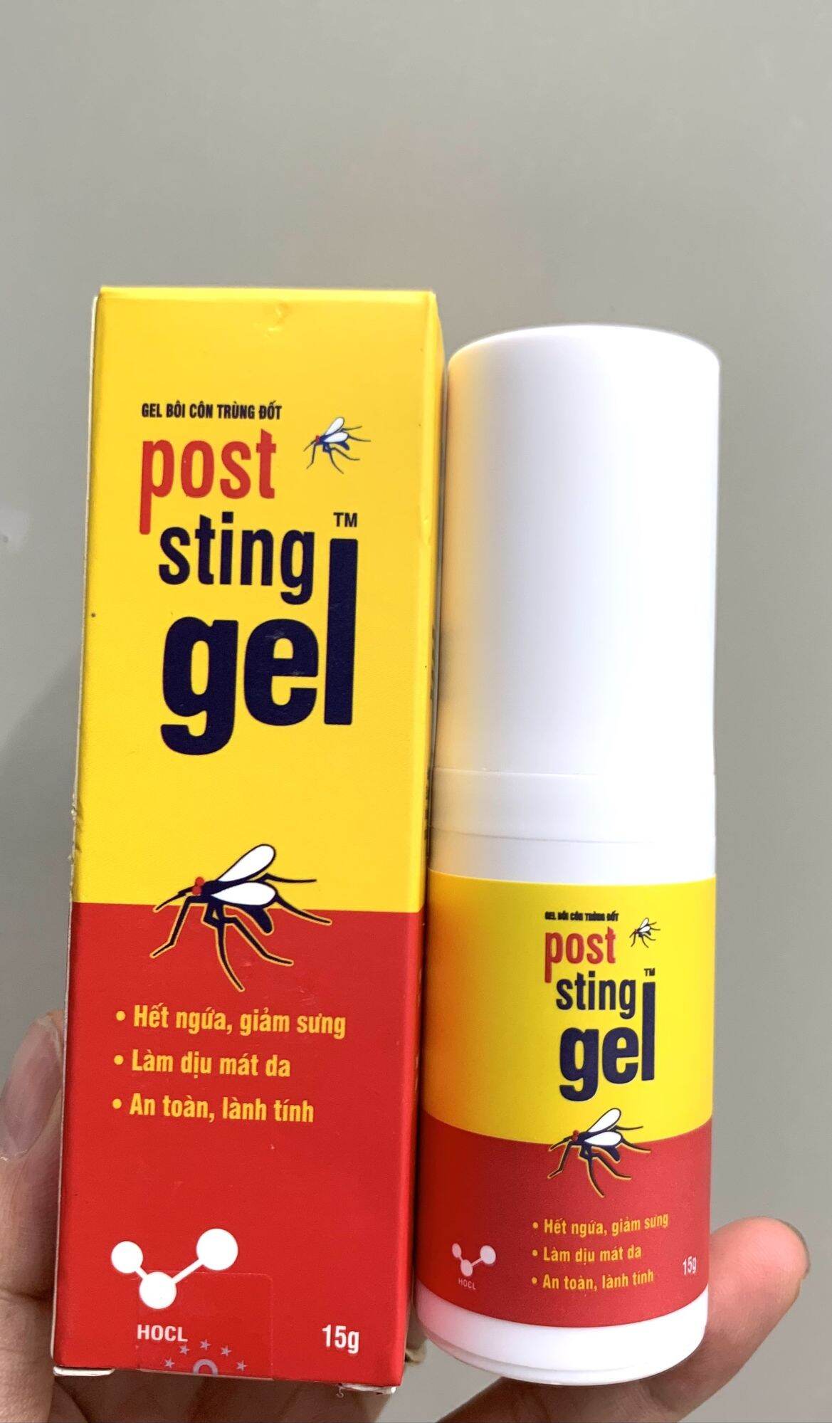 [CHÍNH HÃNG] Gel Bôi Côn Trùng Cắn (Kiến Ba Khoang, Muỗi...) Post STING GEL