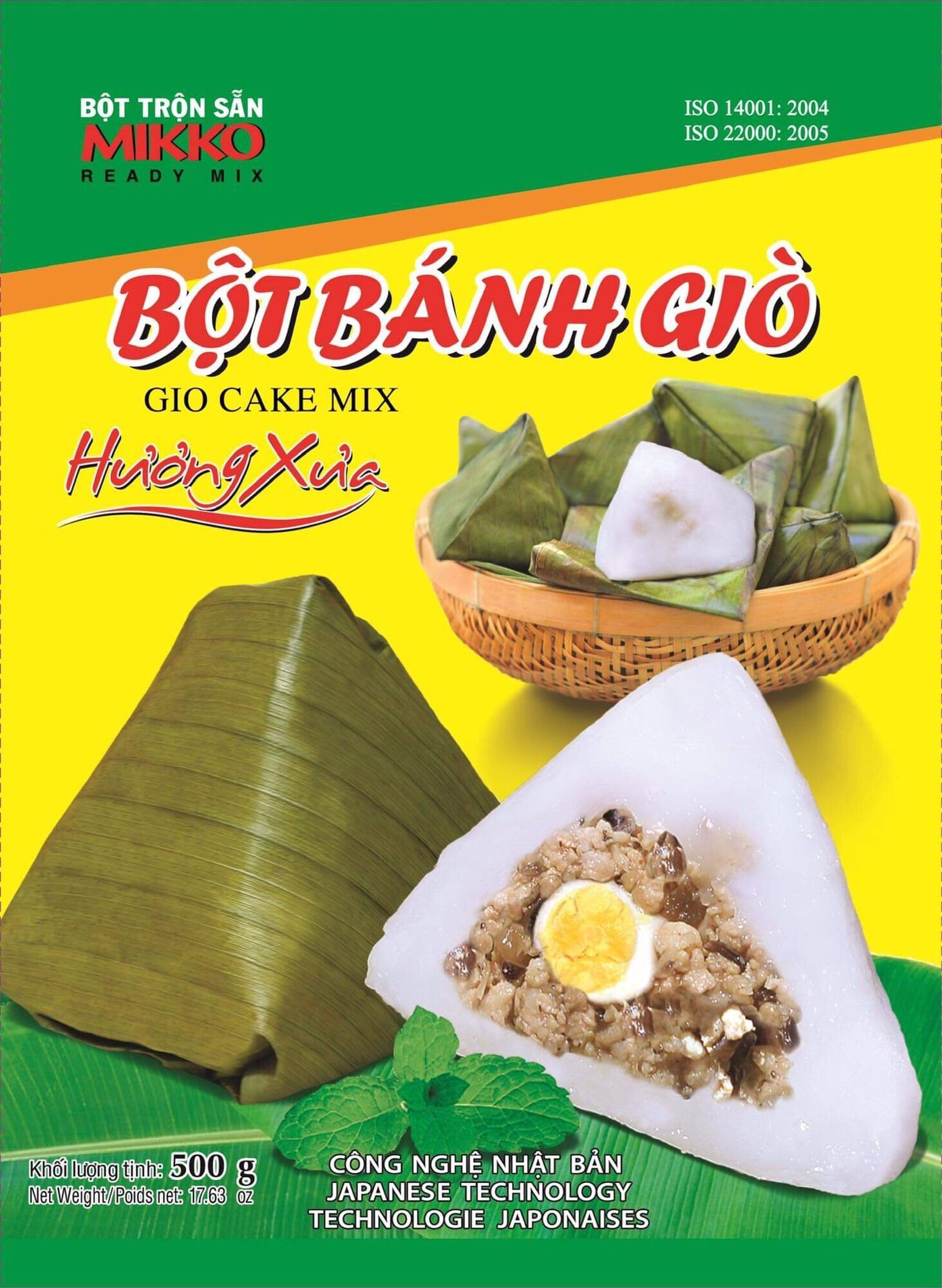 Bột bánh giò Mikko Hương Xưa 500g