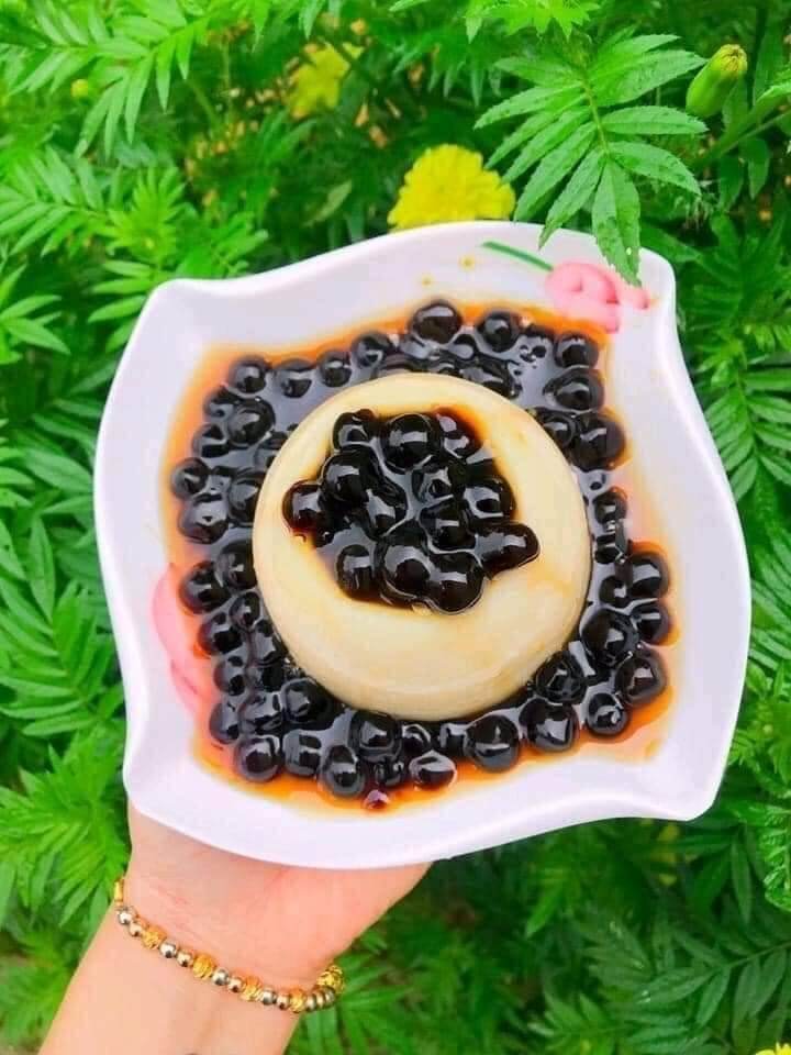 [LOẠI 1] Set tàu hũ trân châu đường đen 7-10 chén