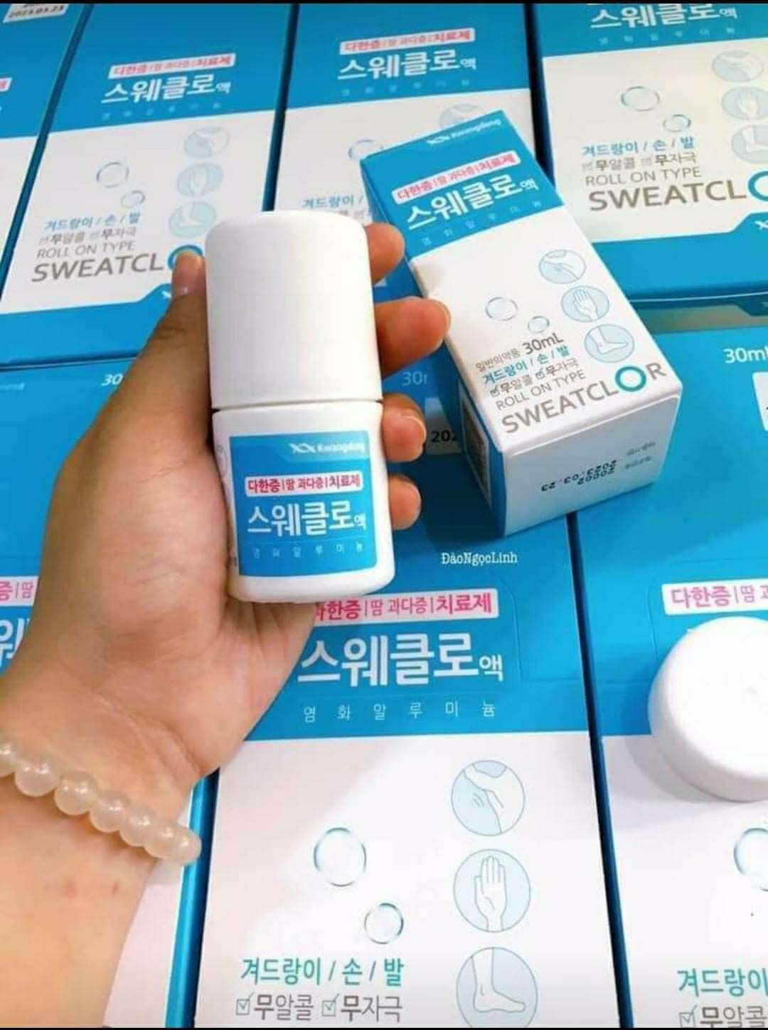 Lăn khử mùi Kwangdong Hàn Quốc lọ 30ml