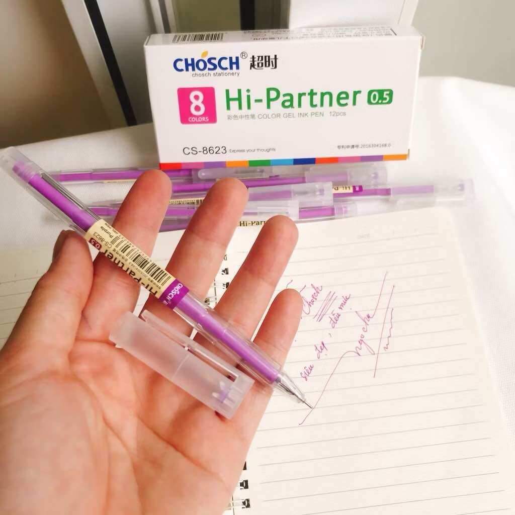 [HCM]Bút nước Chosch 8623 hộp 12 cây