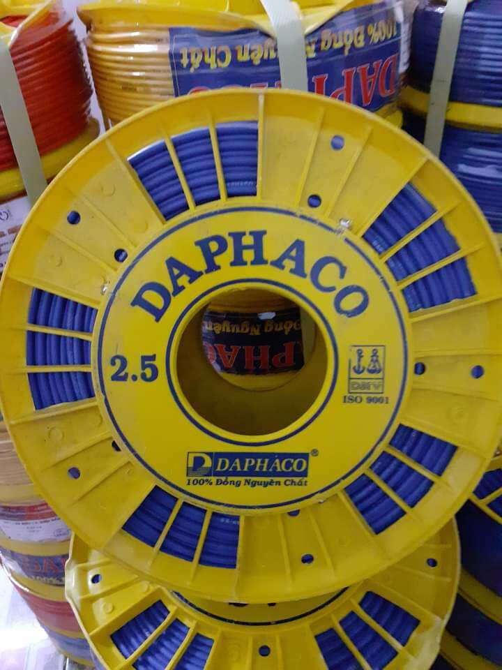 Dây điện đơn 2.5 dây cáp 7 tim