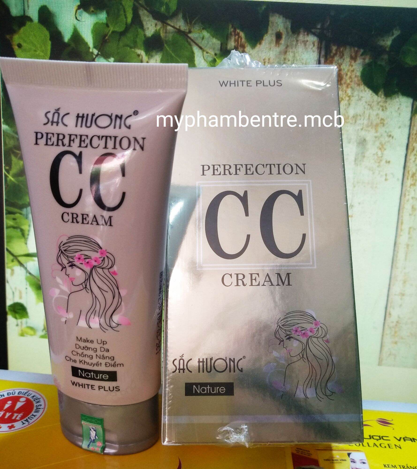 Kem nền cc cream che khuyết điểm sắc hương