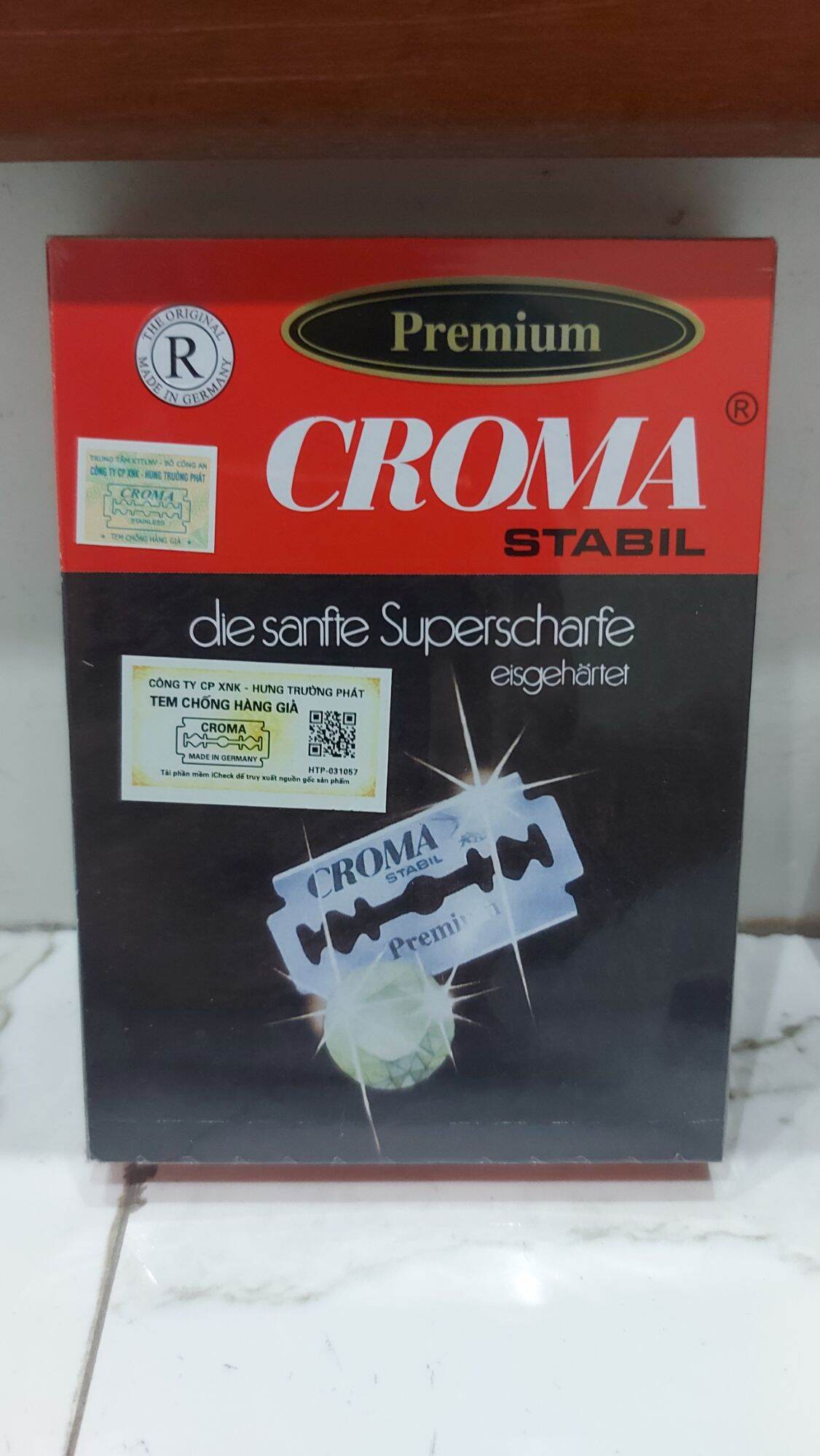 Lưỡi cạo crama. Lưỡi nam.