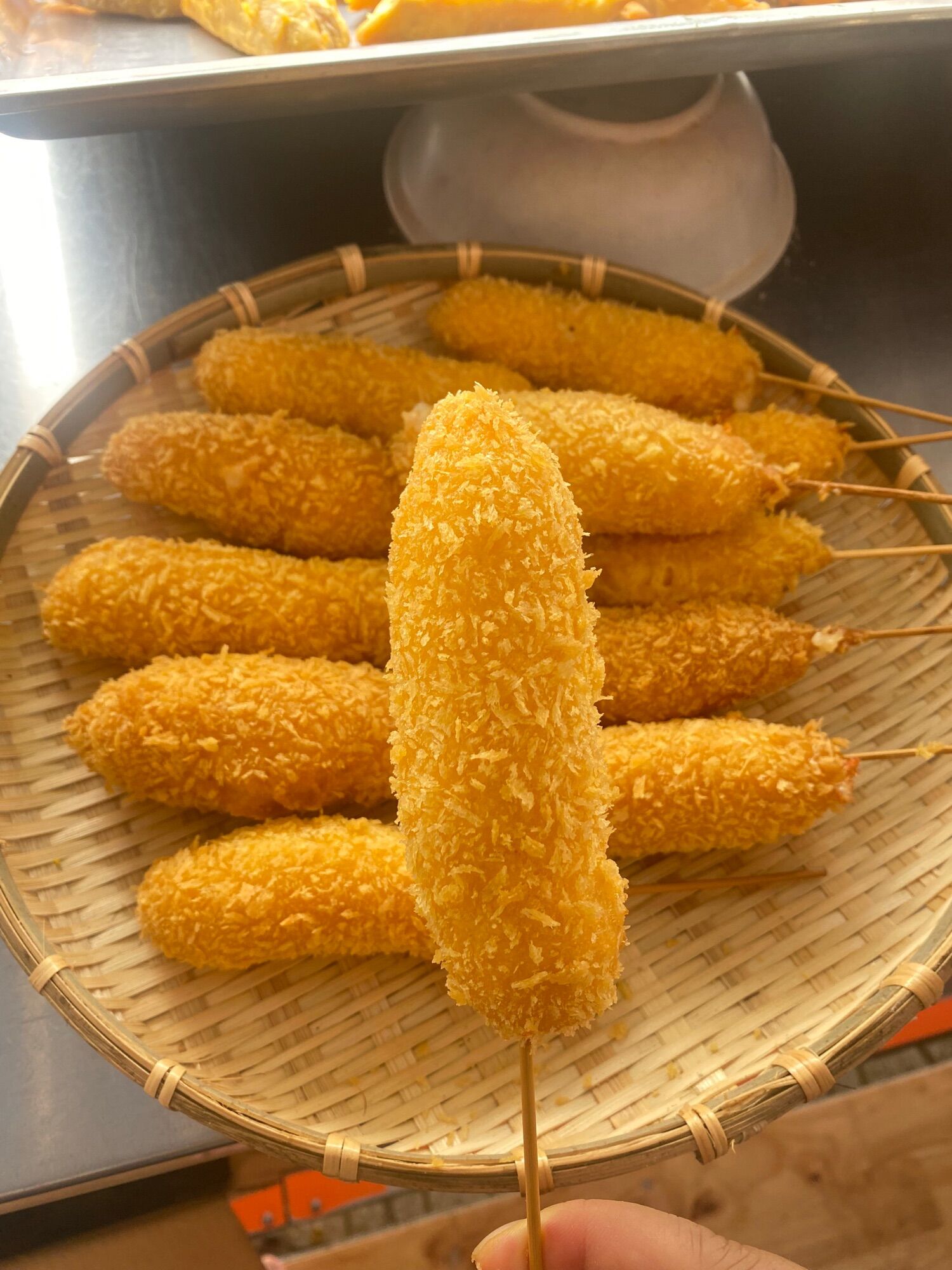 Bột hotdog phô mai que An Vi 1kg