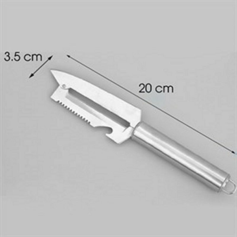 Dao Inox Đa Năng 4 Trong 1