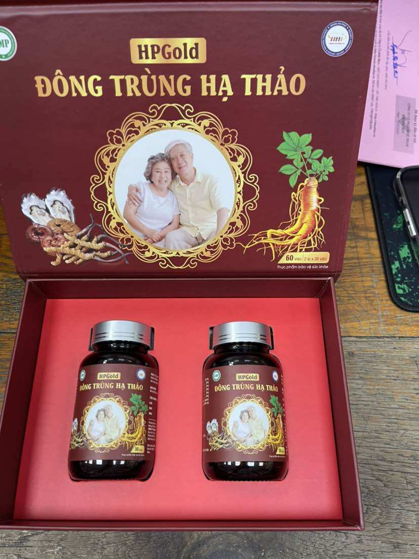 Đông Trùng hạ thảo HP Gold hộp/60viên