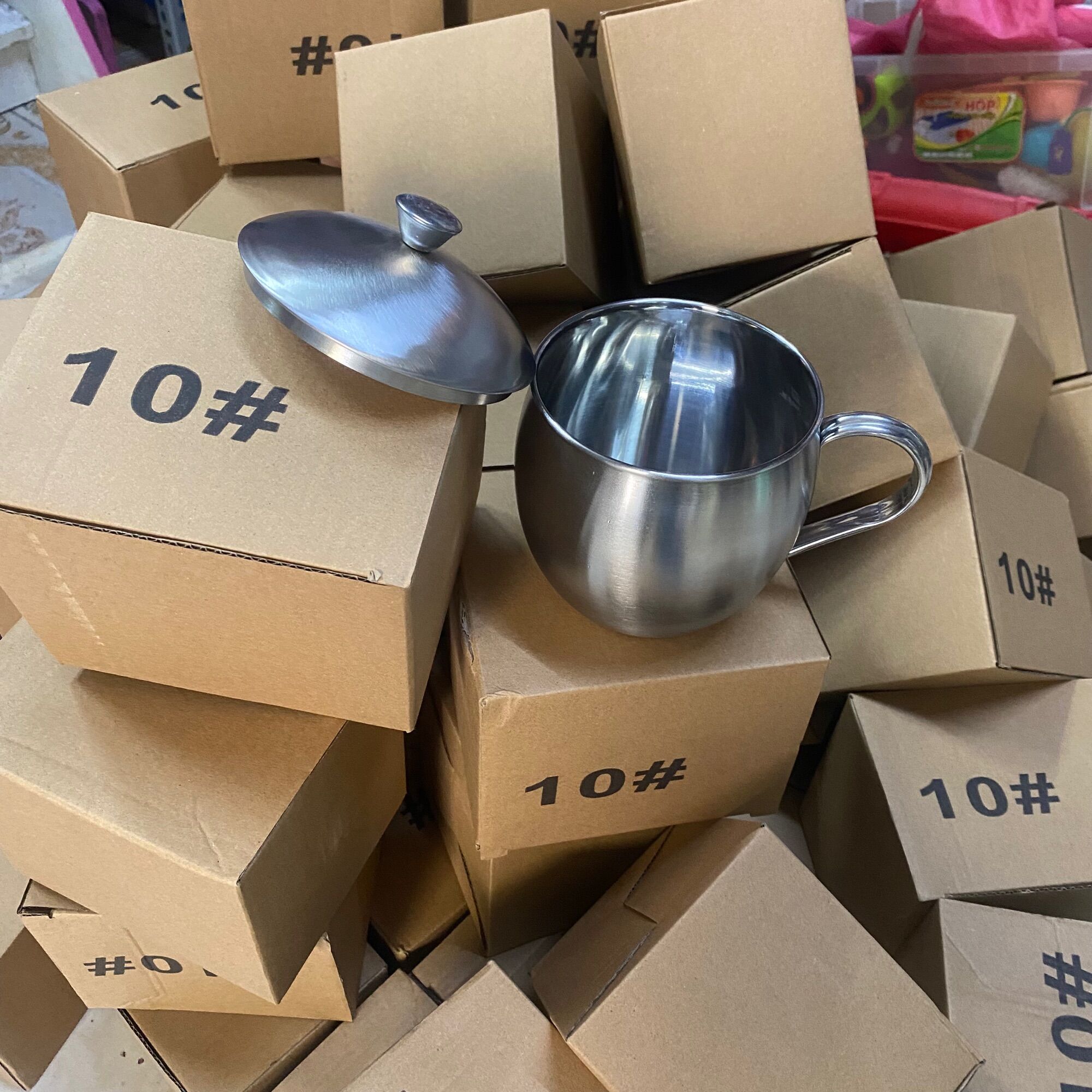 Ca Inox SUS 304. Dung tích 500ml