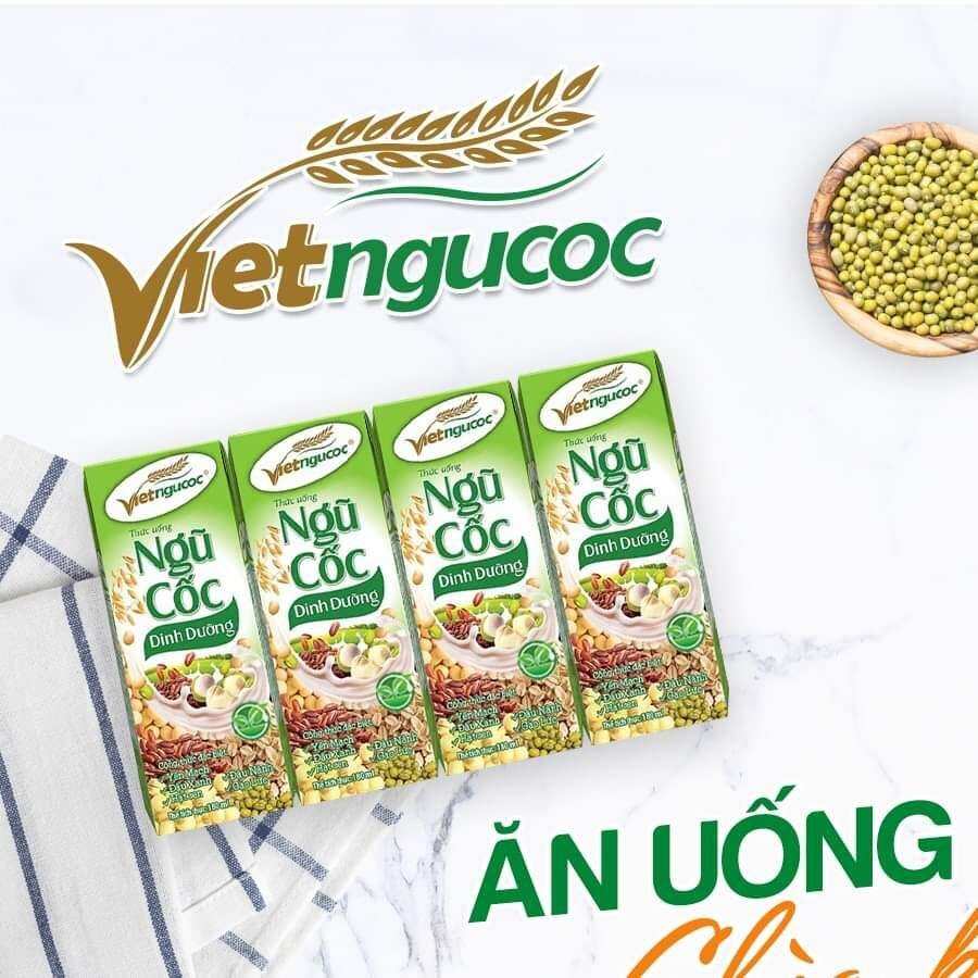 Lốc 4hộp Ngũ cốc dinh dưỡng Việt Ngũ Cốc hộp