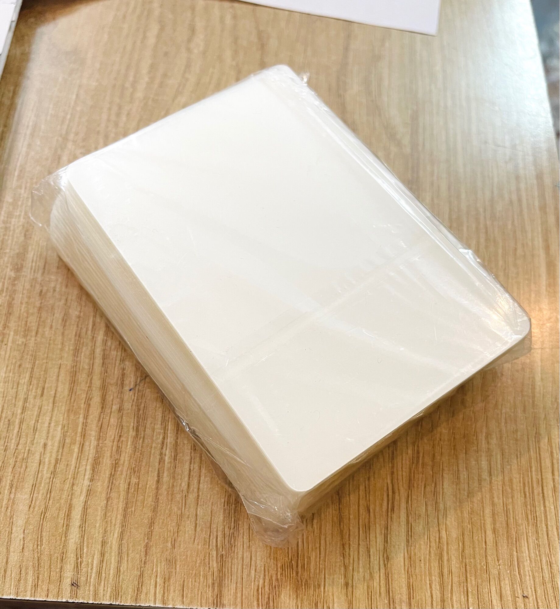 Giấy ép plactics 100 cái / giấy ép chứng minh thư