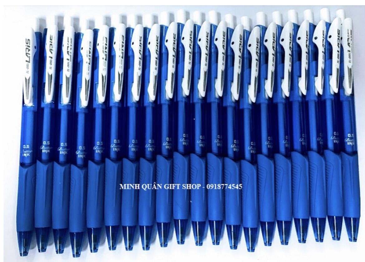 01 hộp bút bi thiên long tl 095 laris - 20 cây bút