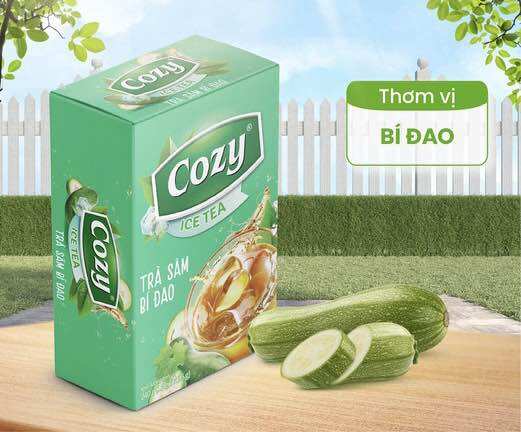 Trà sâm bí đao hoà tan cozy 16 tép*15gr