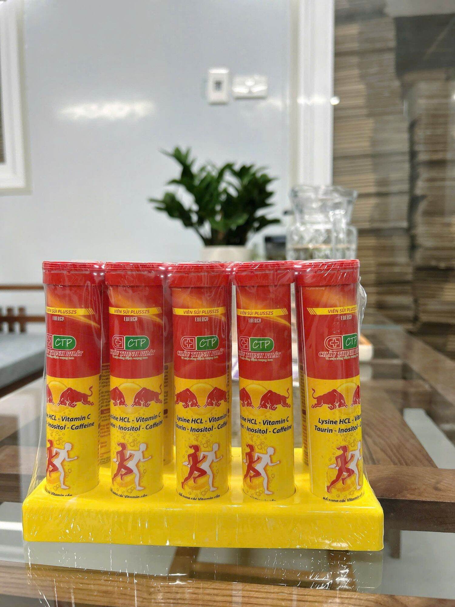 [DATE MỚI] Viên Sủi Tăng Lực Plusszs Energy Vị Bò Húc - Giúp Tỉnh Táo, Giảm Mệt Mỏi, Tăng Cường Sức Khỏe (Tuýp 20 Viên)