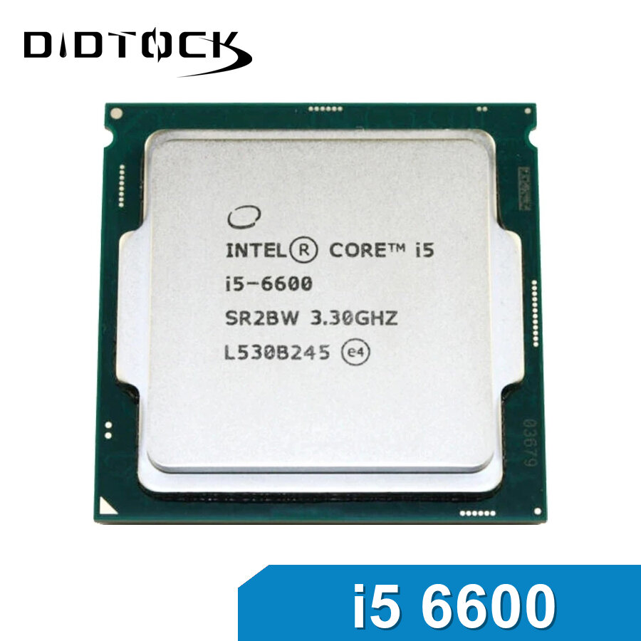 Intel | Bộ Xử Lý Máy Tính Để Bàn Intel Core I5 6600 3.3GHz Quad-Core Quad-Thread LGA 1151 Dành Cho Văn Phòng, Hỗ Trợ DDR3, PCIe 3.0 Giá 1,147,000 Đồng*Miễn phí vận chuyển