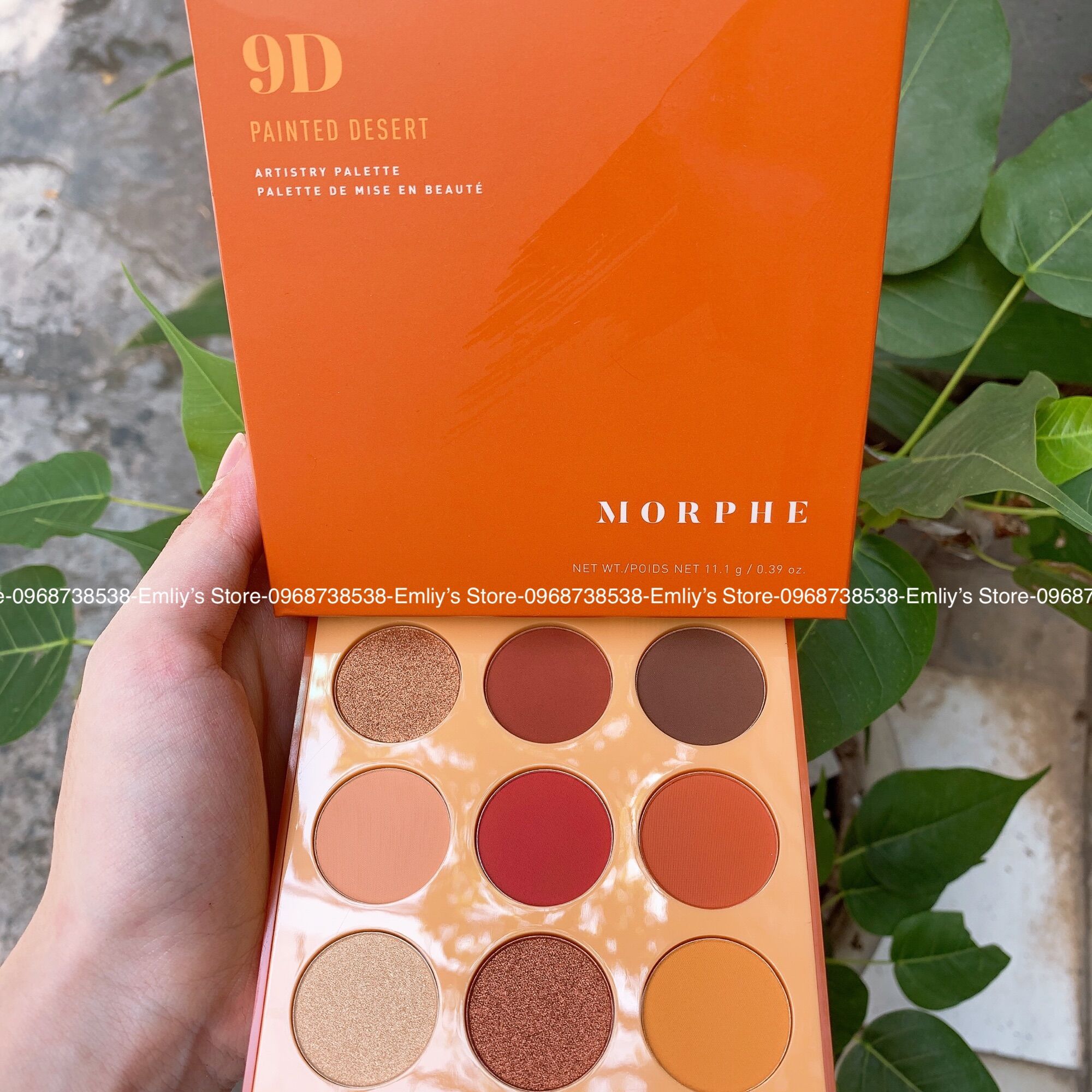 Bảng phấn mắt 9 ô Morphe 9D Painted Desert