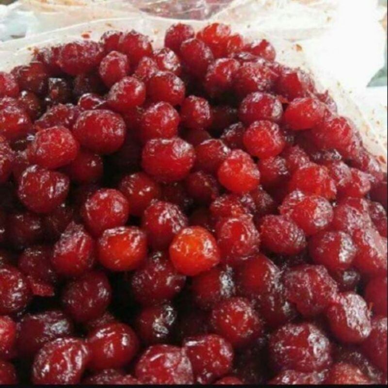 Mứt sơ ri loại ngon, quả to dùng ăn liền, mix chè