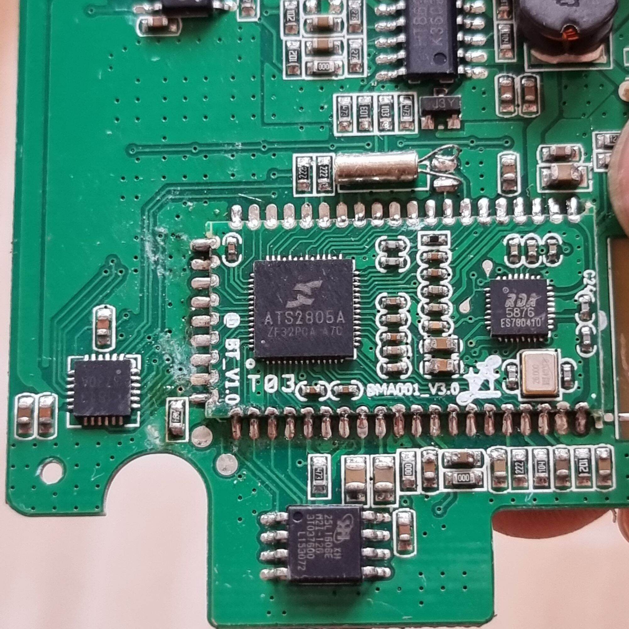 mạch loa bluetooth 5w (1loa) IC HT8692.ATS2805A cũ