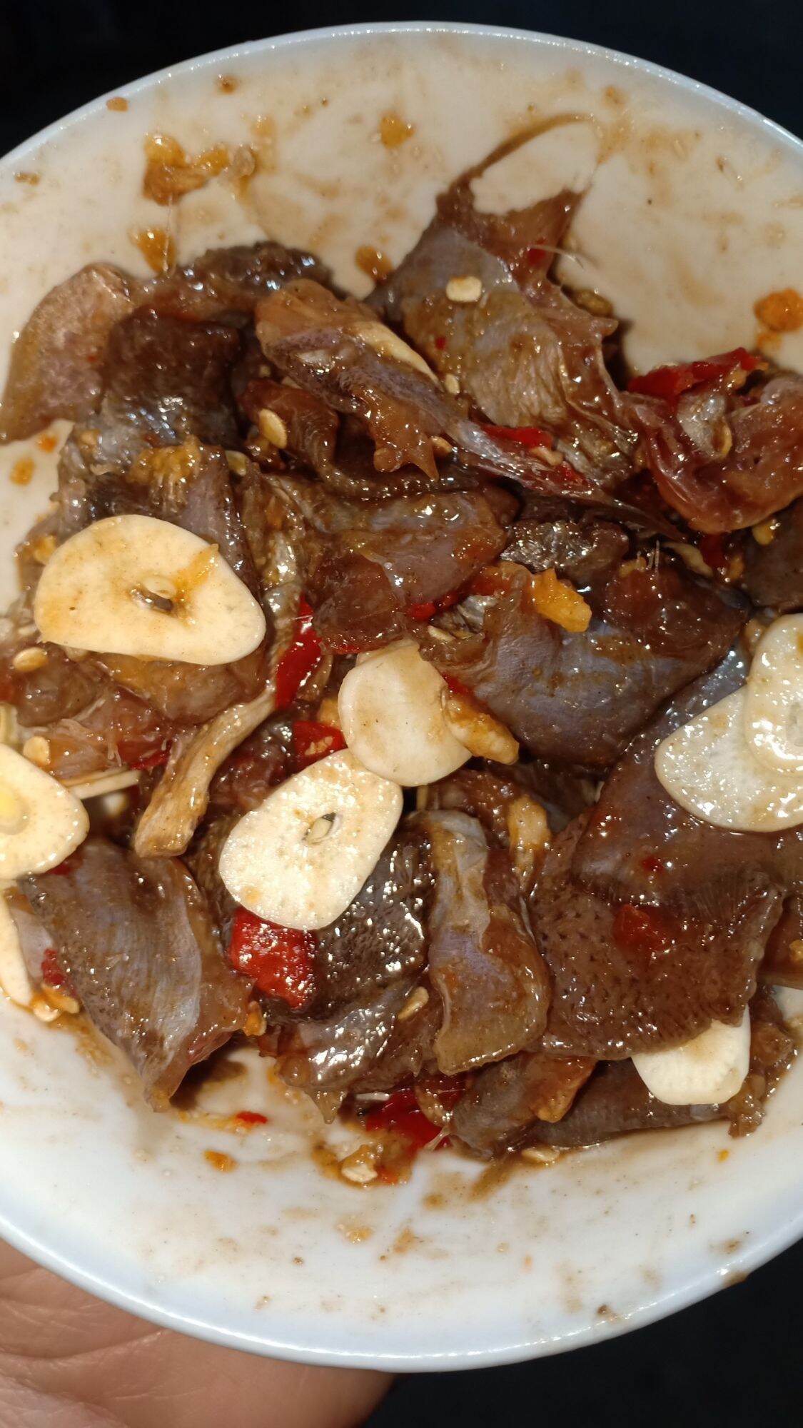 Mắm chua tép, cá long tong. Hủ 500gram