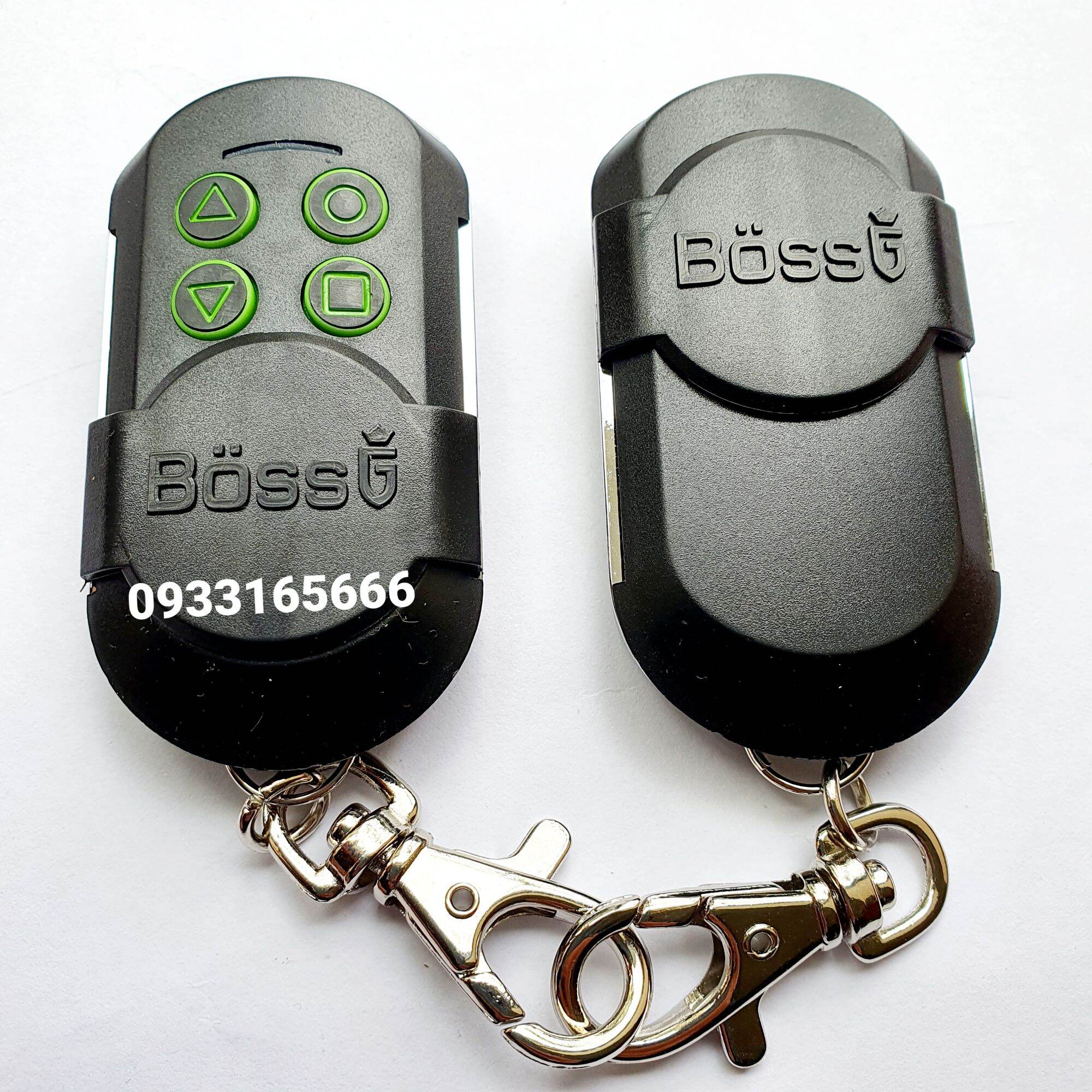 Remote bossdoor - Điều khiển cửa cuốn bossdoor chính hãng - Có hướng dẫn cài đặt
