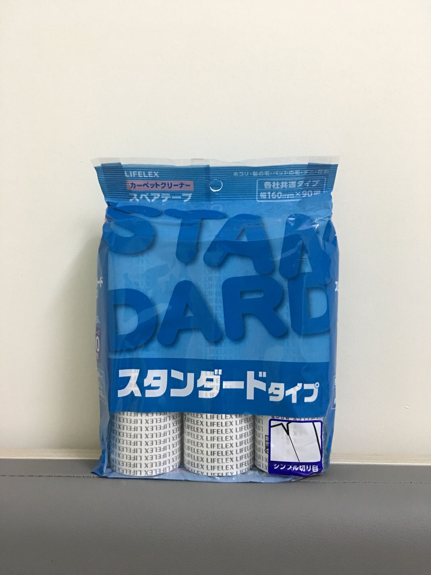 [HCM]Túi 3 lõi thay cây lăn bụi lăn tóc Nhật Bản 16cm 90 lớp (NHẬP KHẨU TỪ NHẬT)