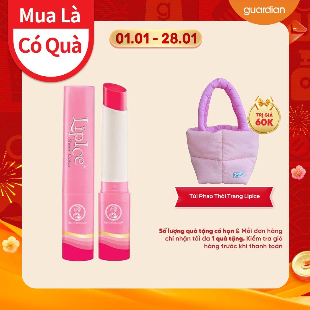 Son dưỡng Lipice Sheer Color 2,4Gr