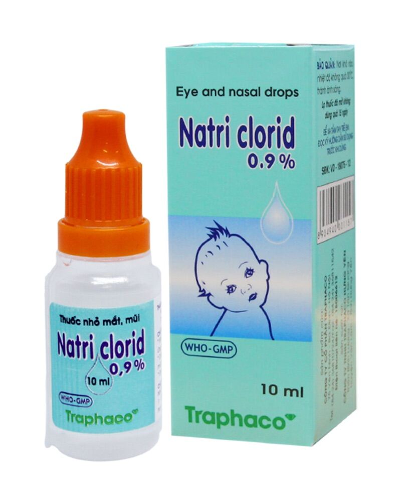 ✅ Nước nhỏ mắt Natri Clorid 0,9% Traphaco