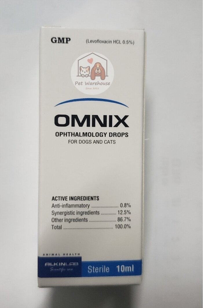 Nhỏ mắt Omnix dành cho thú cưng 10ml