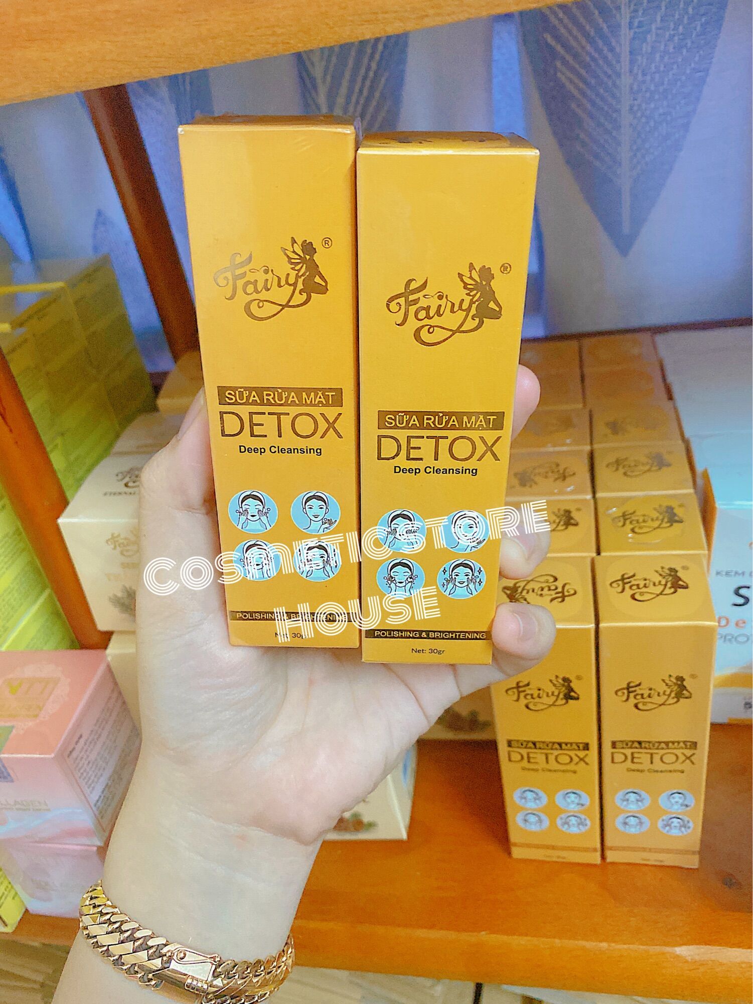 Sữa rửa mặt detox thải độc