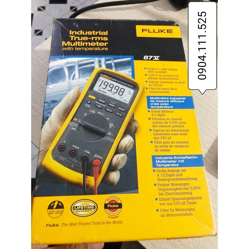 [HCM]Đồng hồ vạn nằng FLUKE 87-5 (FLUKE 87-V) TRUE RMS