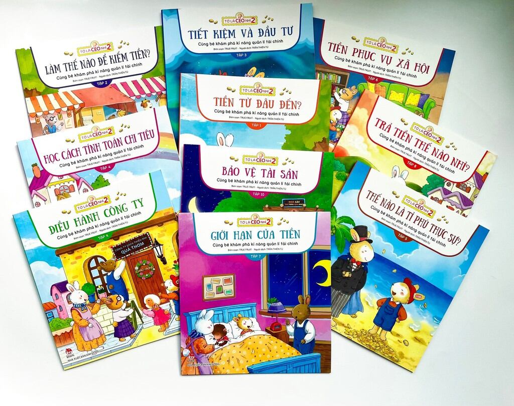 Tớ là CEO nhí phần 2 - Khai phá kĩ năng quản lý tài chính cho bé