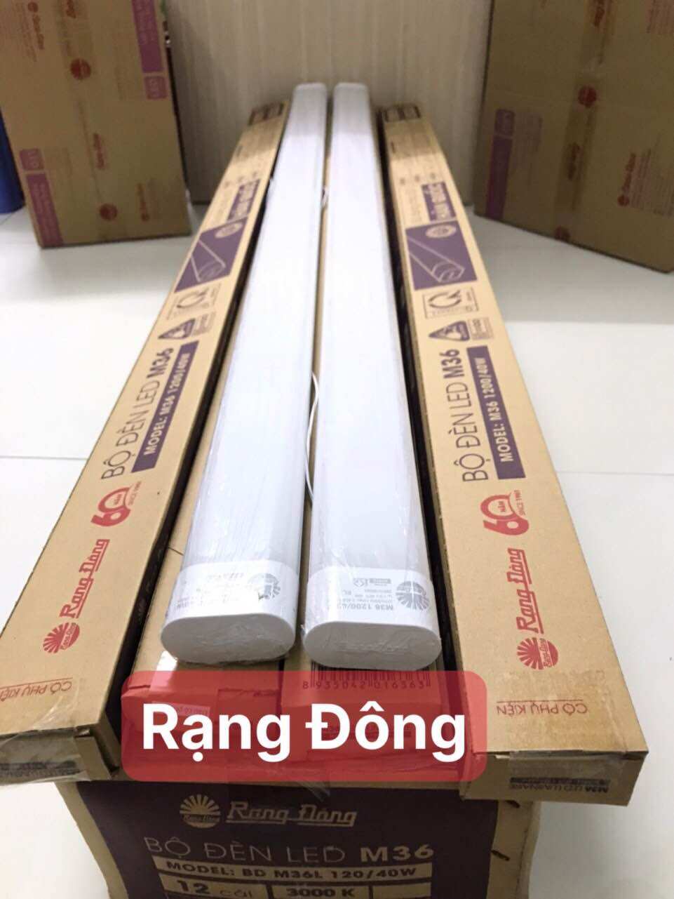 Bóng đèn bán nguyệt M36 1m2 40W Rạng Đông