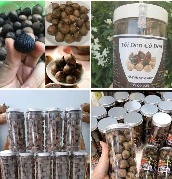 Tỏi đen đặc sản Sơn La cao cấp 500g