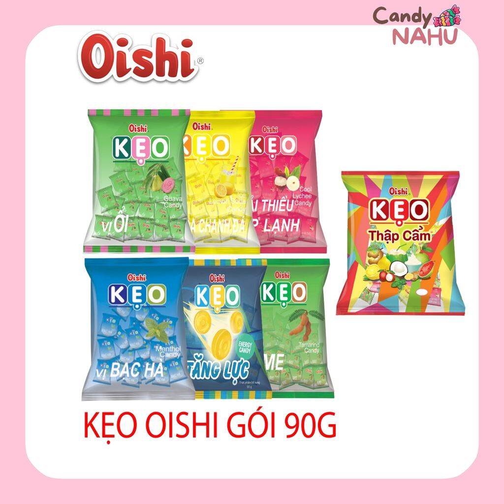 Kẹo oishi nhiều vị 90g