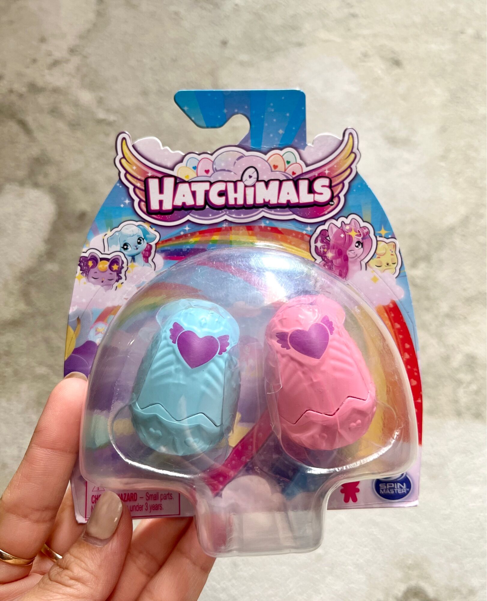 Hộp 2 trứng Hatchimals Rainbow Cation mẫu mới nhất