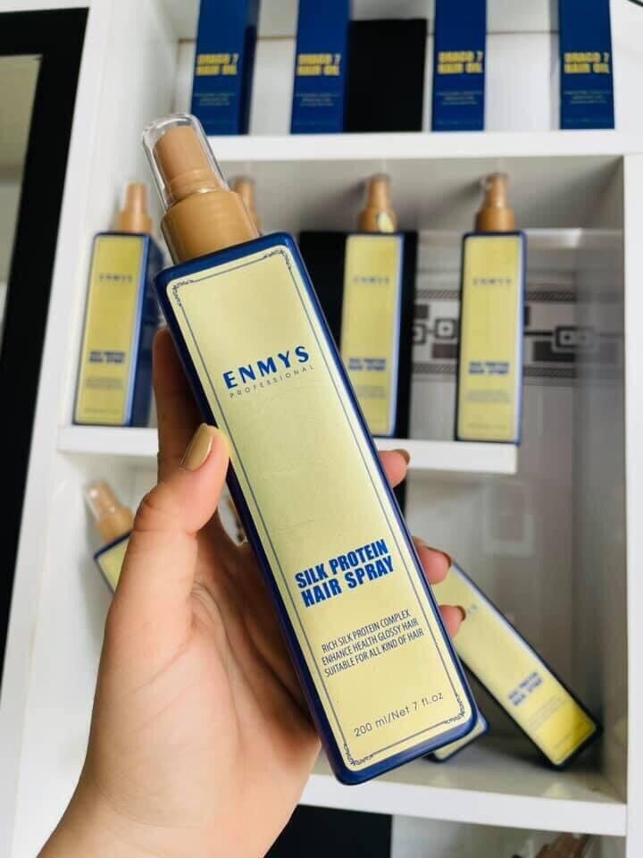 Xịt dưỡng tóc EnMys Silk Protein - Hàng Công Ty
