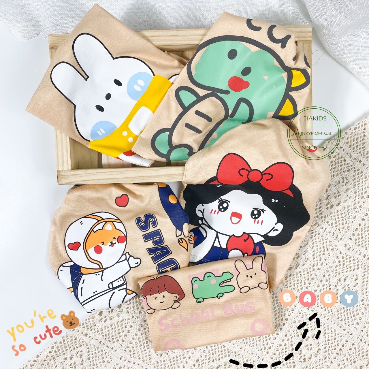 ☘️☘️Bộ Minky mom cộc tay cực xinh☘️☘️