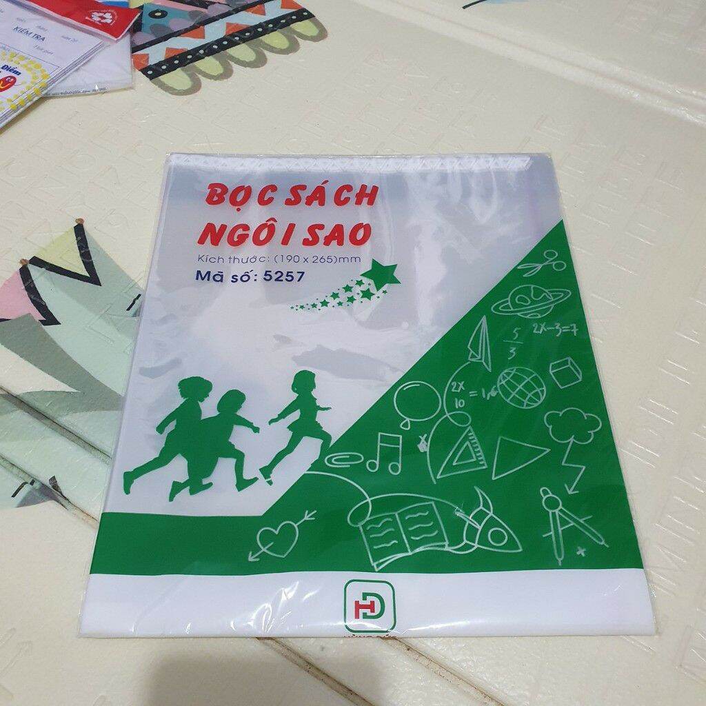 Bọc vở oly và sách giáo khoa cấp nilon Hùng Đức