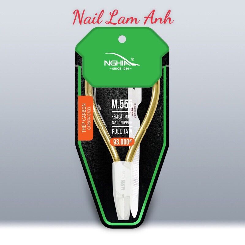 Kềm cắt móng M555 - Kềm Nghĩa chính hãng