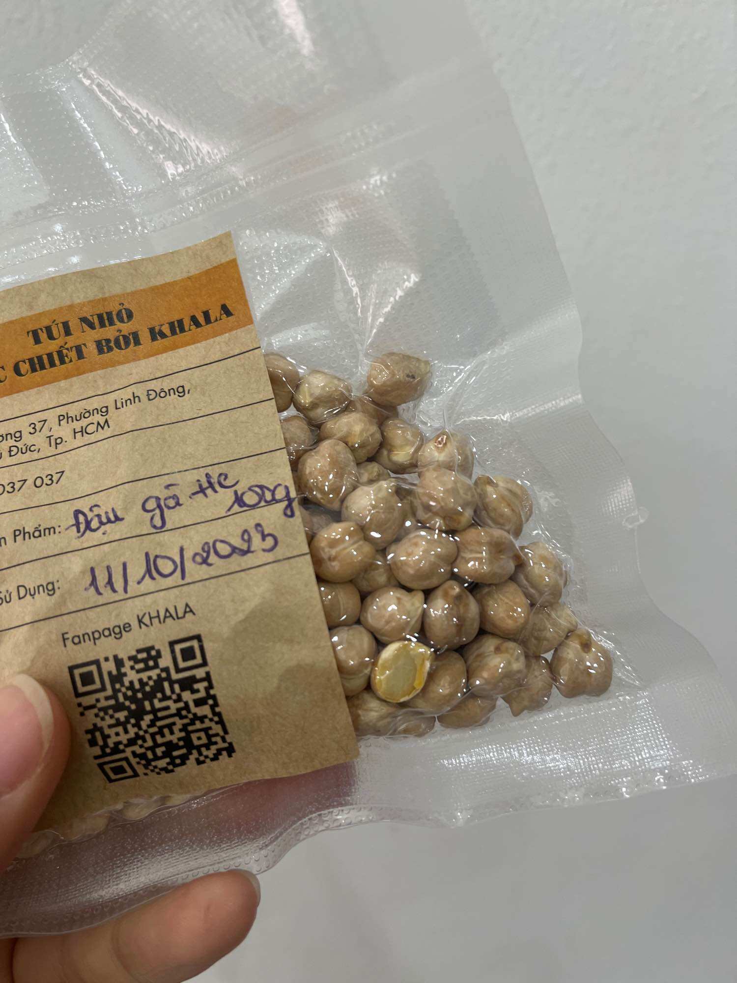 Đậu Gà Hữu Cơ Markal ( túi chiết 100g )