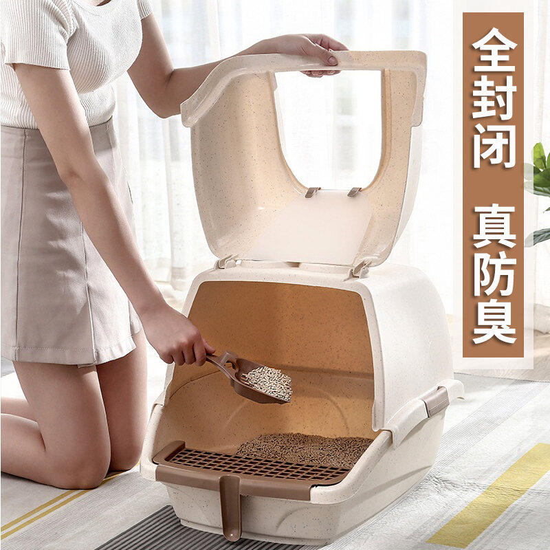 Chậu Cát Mèo Chậu Phân Mèo Nhà Vệ Sinh Cỡ Cực Lớn Cỡ Lớn Cỡ Lớn Cỡ Lớn Khử