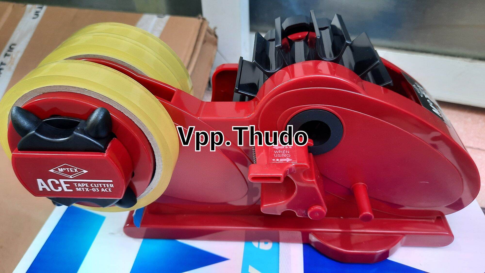 Máy cắt băng keo để bàn hàn quốc/máy cắt băng dính motex mtx-03 ace vpp thủ đô