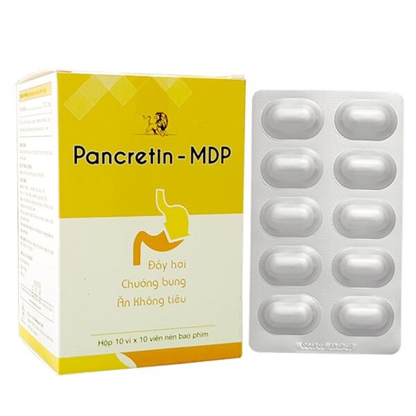 [HCM]Pancretin - MDP - dùng khi bị đầy hơi chướng bụng ăn không tiêu