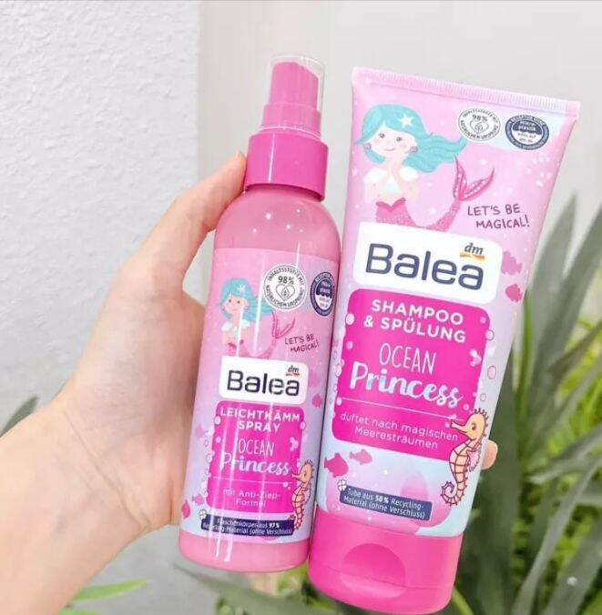 Dầu gội xả 2in1 Balea Litte Princess cho bé gái