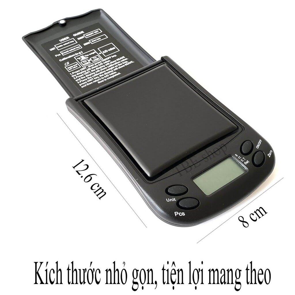 Cân điện tử mini cầm tay fem 200g/0.01g cân vàng bạc đá quý cân pocket 200g/0.01g . cân fem series pocket scale 200g/0.01g