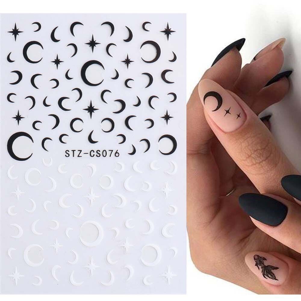 Sticker dán móng tay ÁNH SAO / KẺ SỌC / DÁN ĐẦU MÓNG