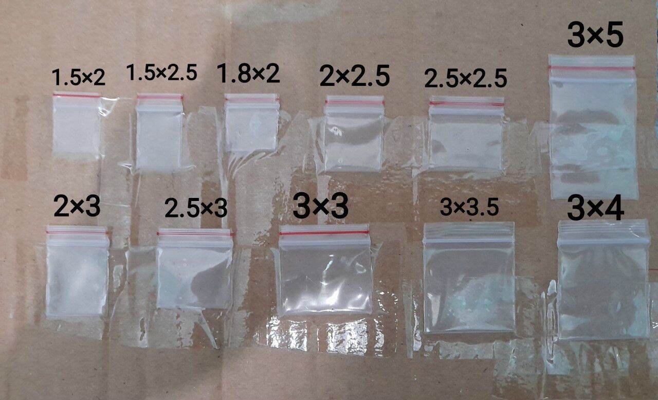 100c túi zip nhỏ đựng thực phẩm