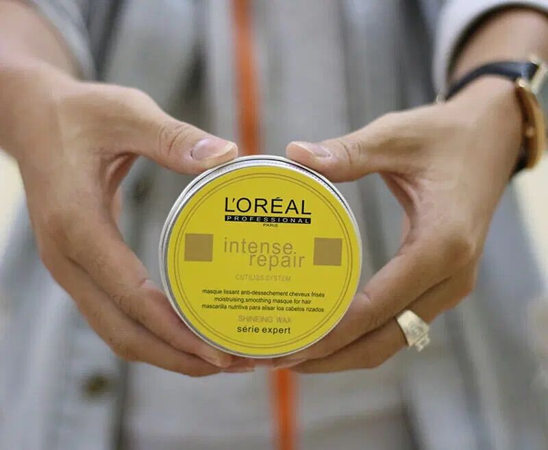 SÁP VUỐT TÓC LORAEL TRẮNG ĐỤC 100g
