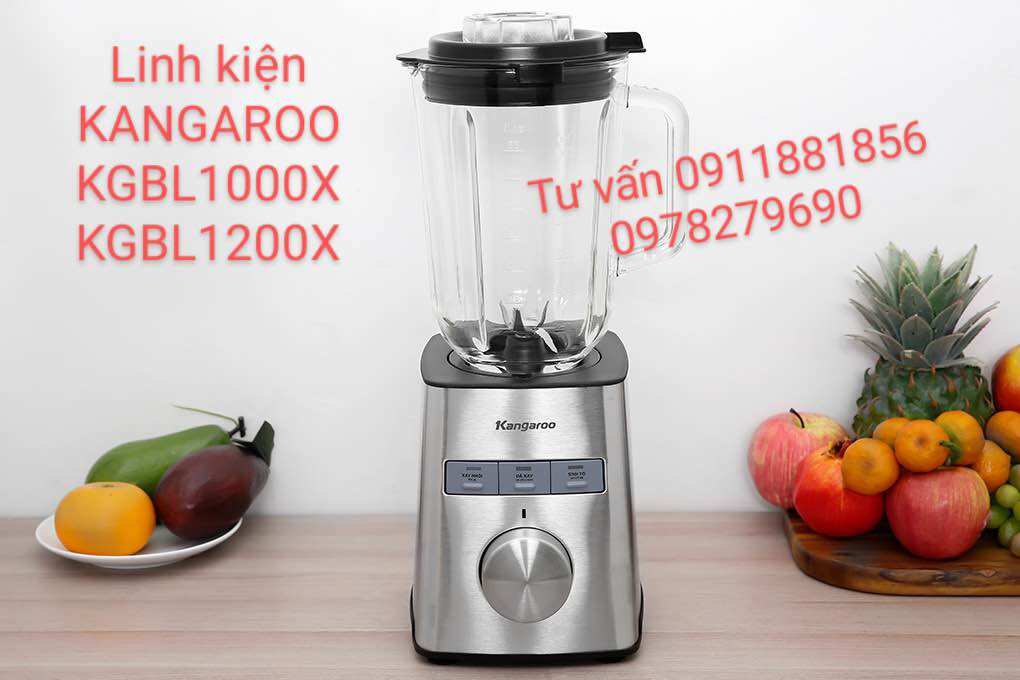 Cối , ly thủy tinh máy xay kangaroo kgbl1000x #kgbl1000x